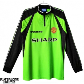 Manchester United 1998-1999 Brankářské Retro Shirt Men Dlouhý Rukáv